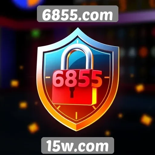 Funcionalidades de segurança no site 6855.com